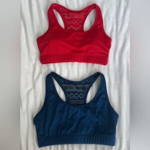 ZYIA Red & Blue Sports Bras